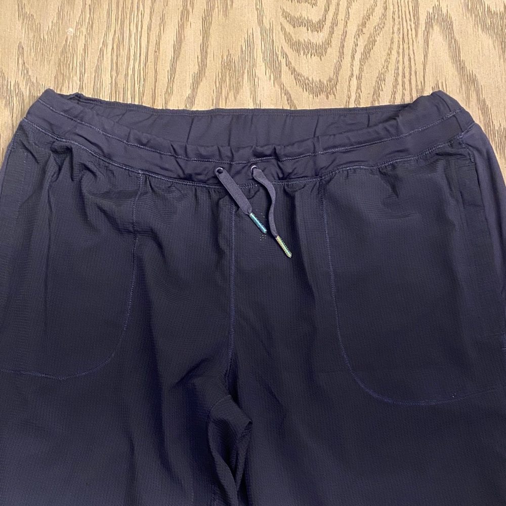 lululemon athletica Navy Blue Joggers with Blue Accents